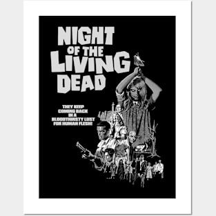 Night of the living dead Posters and Art